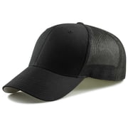 Flexfit Fitted Mesh Big Trucker Hat (Navy)