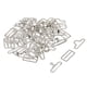 thumbnail image 5 of Juego de 20 piezas de ajustadores para tirantes de lencería, clips de costura, ganchos y broches para lencería. Plata, 5 of 9