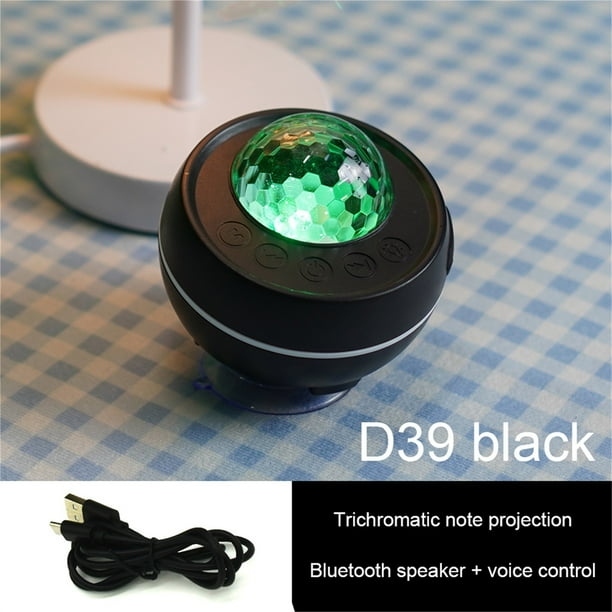 Luz de sonido para baño, luz de ambiente para piscina, bola para exteriores, altavoz impermeable con Bluetooth, música, Control de voz, sonido pequeño para escenario