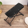 thumbnail image 4 of TABLZONE Adjustable Height Black Guitar Foot Stool for Comfortable and Stable Music Practice, 4 of 6