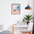 thumbnail image 3 of Stupell Industries Shabby Chic Pink & Blue Flower Serenity Black Framed Giclee Art, 11 x 14, by The Prints Vibe, 3 of 8
