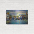 thumbnail image 3 of Luxe Metal Art 'Venice Italy Rialto Bridge' by Pedro Gavidia, Metal Wall Art, 36"x24", 3 of 9