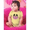 thumbnail image 2 of Boo! Twin Ghosts Bodysuit Infant -Image by Shutterstock,  18 Months, 2 of 4