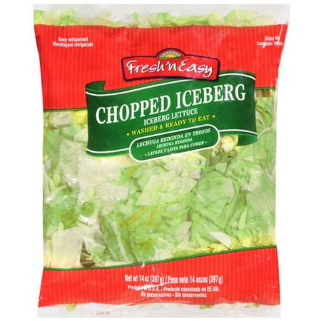 Fresh 'n Easy: Chopped Iceberg, 14 oz
