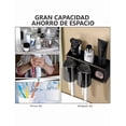 thumbnail image 2 of Porta Cepillos Xtellar De Pared color negro, Organizador Con Dispensador De Pasta, 2 of 5