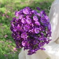 thumbnail image 4 of Artificial Petunia Flowers 50 Stems 13 Inch UV Resistant Fake Petunia Bouquet, Realistic Faux Floral Bundle for Outdoor Garden Patio Window Box Hanging Basket Home Decor, 4 of 6