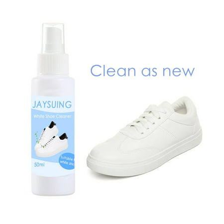 Sports Leather Canvas Whitener Cleaner 50ml Shoe Trainer Boot Clean (Best Way To Clean Leather Shoes)