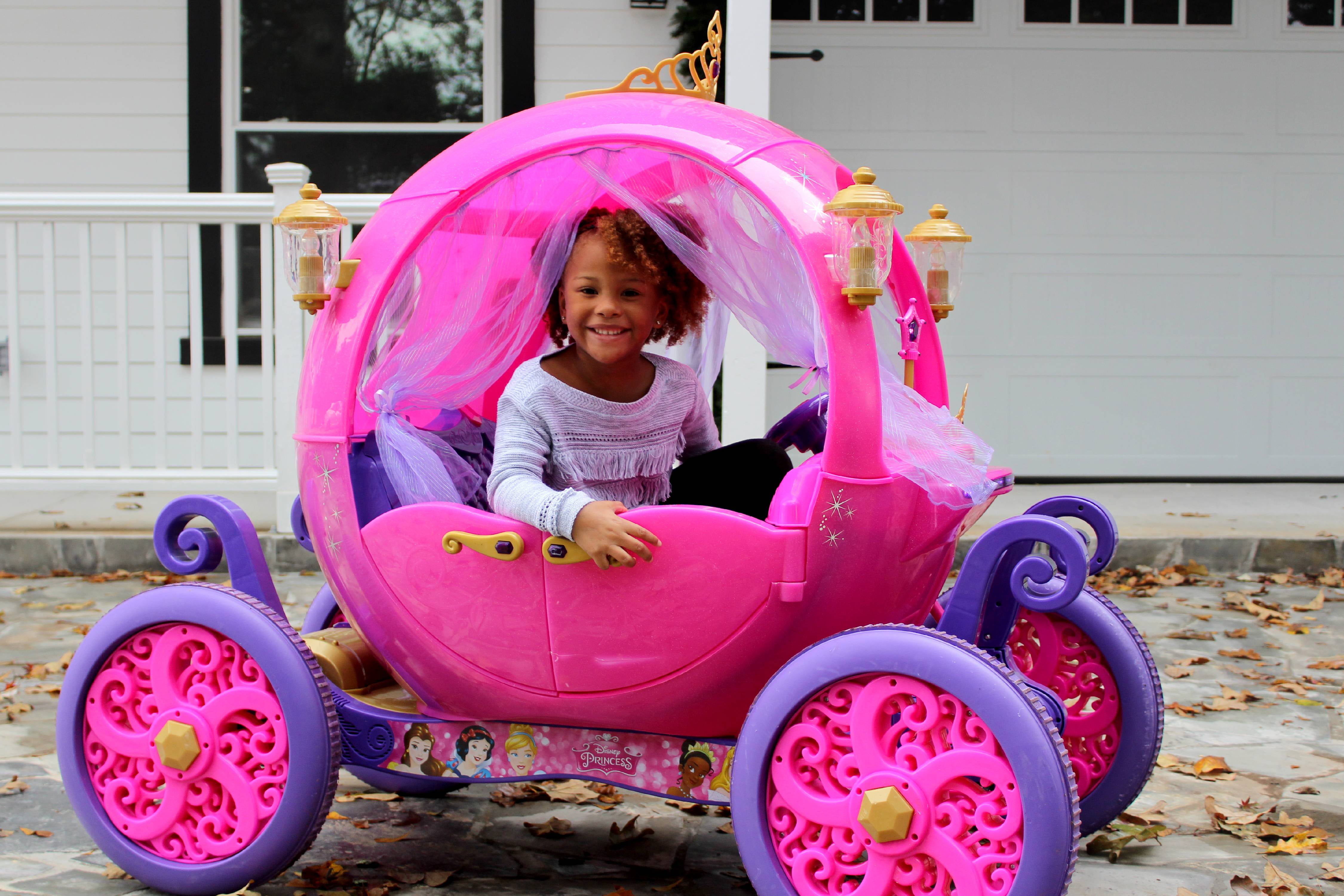 motorized princess carriage for toddlers