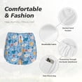 thumbnail image 6 of Picia Cute Chickens and Flowers Pattern Women's 2 in 1 Athletic Running Shorts High Waisted Workout Casual Gym Sweat Shorts with Comfy Liner Zipper Pockets-X-Large, 6 of 9