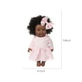 African-American Black Doll Clearance 12 Inch Black Baby Dolls With ...