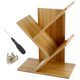 thumbnail image 3 of FELTECHELECTR Estantería de madera de 3 capas, estantería de sobremesa, estantería pequeña de escritorio, estantería de almacenamiento moderna., 3 of 6