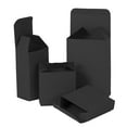 thumbnail image 4 of UCANPACK Black Cardboard Gift Boxes 5¼ x 2¼ x 5¼ - 500 Pack cardboard boxes with lids Black, 5¼x2¼x5¼ Shipping Boxes - Custom Made in USA, 4 of 7
