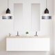 thumbnail image 4 of 2 letreros de baño para hombres y mujeres, de aluminio, autoadhesivos, para puerta de baño, para negocios, oficinas, hogares, puertas públicas y paredes., 4 of 6