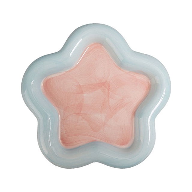 Cuenco de cerámica para comida de mascotas, platos de comida para gatos, cuenco de agua para gatos, bonitos cuencos para gatitos con forma de flor