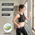 thumbnail image 4 of TFixol Sujetador deportivo para mujer Push-up a prueba de golpes sin alambre acolchado Crop Top, 4 of 8