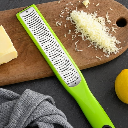 

KKCXFJX Cheese Grater Lemon Ginger Grater Grater Knife Grater Stainless Steel Long Cheese Grater Cheese Grater Creative Lemon Grater Multi-purpose Grater