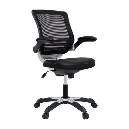 modway edge mesh back leatherette product