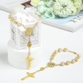thumbnail image 5 of 20PCS Rosaries Bracelets Baptism Rosary Party Favors Baptism Favor Bracelet Cross Rosaries Christening First Communion Gift, 5 of 5