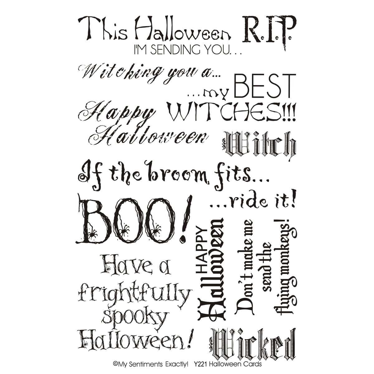 Clear Stamps for Card Making Halloween Rubber Stamps for Kids Adults Halloween Clear Stamps 6 Sheets Rubber Stamps for Card Making Various Styles Halloween Stamp Halloween Stamps for Card Making 