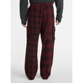 thumbnail image 3 of No Boundaries Cotton Flannel Cargo Pants, Men’s, 3 of 5