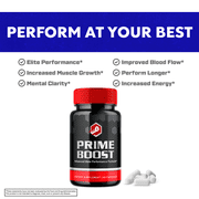 Prime Boost Mens Support Formula Pills Advanced Supplement 180 Capsules