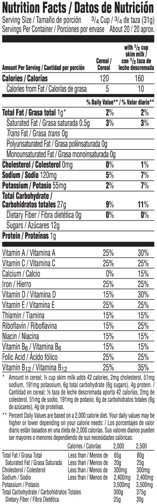 35 Cocoa Pebbles Nutrition Label - Labels For You