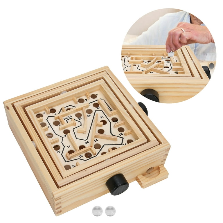 Point Games BrainyMaze Maze Runner - Tilt Maze Puzzle Game - 1 Remote  Control, Brain Teaser Toy - Developmental & Interactive Puzzle, Test  Stabilizing Skills- Recommended Ages 5+ - Toys 4 U