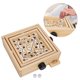thumbnail image 5 of Juego de laberinto de mesa ANGGREK laberinto de madera juguete de rompecabezas 16 x 16 x 5.3cm, 5 of 8