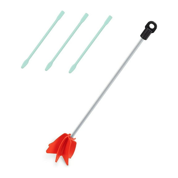 Epoxy Mixer for Drill-5 Gallon Paint and Epoxy Resin Mixing Attachment-14inch Stirrer Paddle for Drills-3 Stir Sticks
