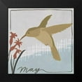 thumbnail image 2 of Meagher, Megan 12x12 Black Modern Framed Museum Art Print Titled - Avian May, 2 of 5