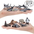 thumbnail image 3 of Estatuilla de ballena Yotijar 12x Simulación Juguete educativo, 3 of 10