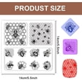 thumbnail image 2 of Polymer Clay Texture Sheets Bee Pattern Polymer Clay Texture Mat Insect Silicone Mat Silicone Molding Pattern Sheets for Pottery Earrings Jewelry Making, 2 of 9
