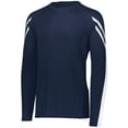 thumbnail image 2 of Holloway XL Flux Shirt Long Sleeve Navy/White 222507, 2 of 5