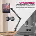 thumbnail image 3 of Soporte para tabletas ULANZI T2 ajustable de acero al carbono de 4,6 a 12,9 pulgadas, 3 of 7