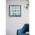 thumbnail image 6 of Ares Crystal Mirror Framed Wall Art - 19.5" x 19.5" - Silver/White/Bronze, 6 of 6