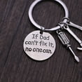 thumbnail image 3 of OFFIGAM Metal Keychain for Dad - 'If Dad Can't No One Can' Perfect Small Size Gift for Father's Day or Birthday, 3 of 6