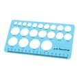 thumbnail image 4 of Nipple Ruler, Silicone Soft Skin Friendly Foldable Breast Flange Ruler Measurement Tool With 1.5m Soft Tape  Breastfeeding, 4 of 8