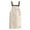 Beige, variant on Yesbay Cooking Apron Waterproof Wide Application with Pockets Oil Proof PVC Apron for Home