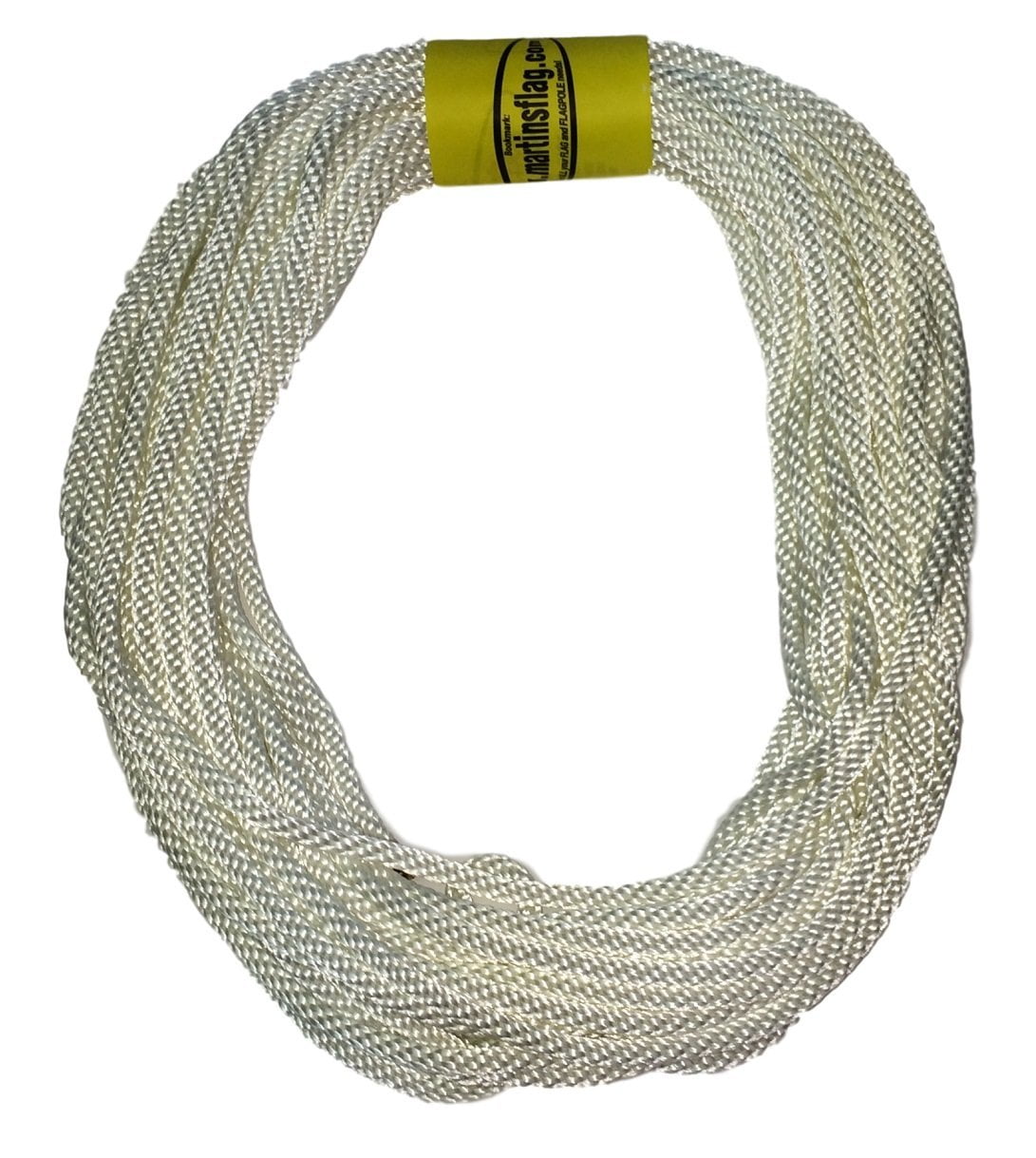 Flagpole Rope 5/16" in Various Lengths, Made in the USA, Designed for