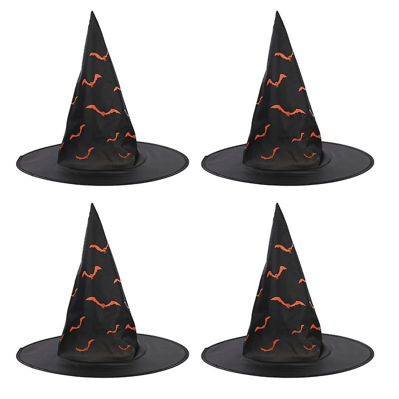 Pack De 10 Sombreros De Bruja Negros De Halloween – Tela Oxford, 38cm Diámetro, Plegables, Para Disfraces Y Decoración De Fiestas Pack De 10 Sombreros De Bruja Negros De Halloween – Tela Oxford, 38cm Diámetro, Plegables, Para Disfraces Y Decoración De Fiestas
