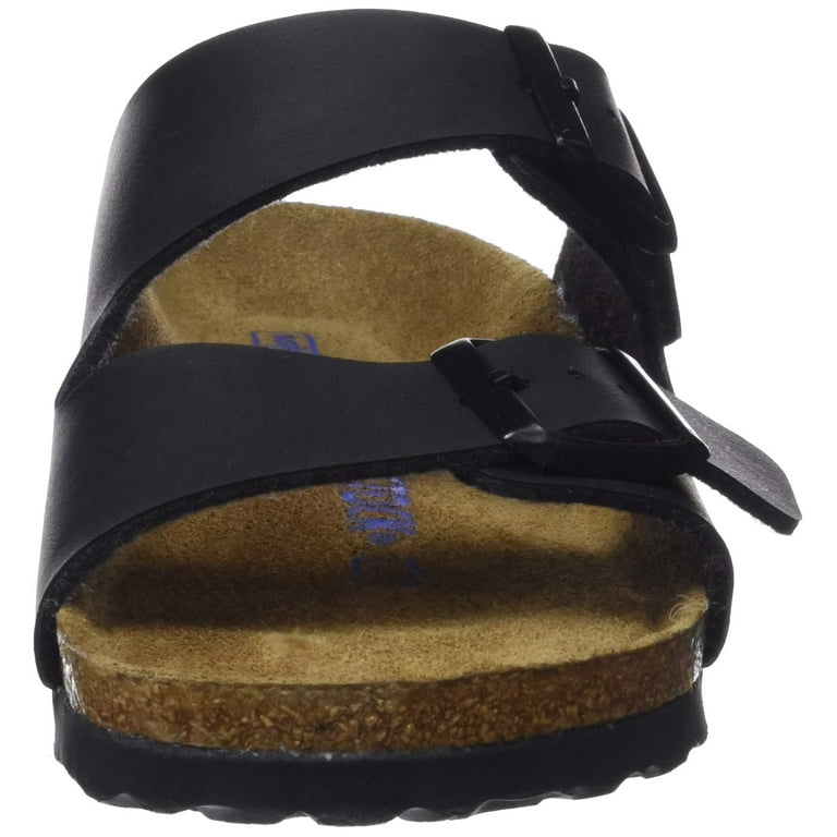 Birkenstock 552111 Arizona Oiled Leather Black Sandals 40 M EU