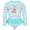 Princess Aqua Blue, variant on Disney Frozen Toddler Girls' One Piece Swimwear Navy Elsa Snowflake