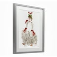 thumbnail image 3 of Stupell Industries Romantic Geese under Mistletoe Gray Framed Print Under Glass, design by Cindy Jacobs, 16 x 13, 3 of 10