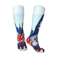 thumbnail image 5 of Lsque Cute Gnomes in USA Printed Crew Socks Men's Women's LightWeight Thin Casual Calf Socks ,Knee High Socks,Cotton Socks, 5 of 9