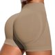 thumbnail image 1 of Pantalones cortos de yoga de cintura alta para mujer: pantalones cortos de ciclismo sin costuras con entrepierna de 4,5 pulgadas, talla real, transpirables y elásticos en cuatro direcciones, para l, 1 of 5