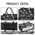 thumbnail image 4 of Large Capacity Tote Bag,Black Halloween Bat Spider Pattern Handbag Fashion Luxury Tote Bag,15.7"x13"x 5.1" Inches,Laptop Compatible, 4 of 6