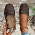 thumbnail image 7 of YOUYEDIAN Orthopedic Casual Shoes for Women Arch Support Non Slip Slip on Tennis Shoes Breathable Knitted Mesh Stretch Walking Shoes Soft 2026 Foam Shoes (Coffee), 7 of 7