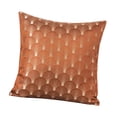 thumbnail image 2 of Funda de almohada decorativa para sofá, dormitorio, hogar, etc. Naranja, 2 of 9