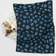 thumbnail image 6 of Yiaed Blue Octopus Print Dog Blankets-Cat Blanket Washable for Couch Protection,Puppy Blanket, Soft Plush Reversible Throw Furniture Protector-, 6 of 8
