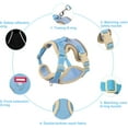 thumbnail image 2 of Cat Harness and Leash Set Escape-Proof Adjustable cat Leash and Harness Combo Suitable for All cat Breeds (Blue, s), 2 of 5